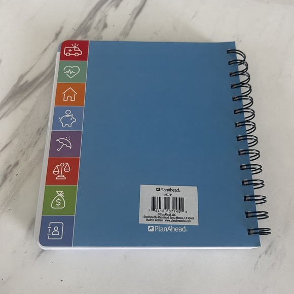 Life and Care Directory Journal All Information in One Place Medical & More BxM0 - Picture 8 of 8